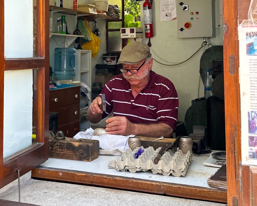 Lefkara Crafts (Lace & Silversmithing)